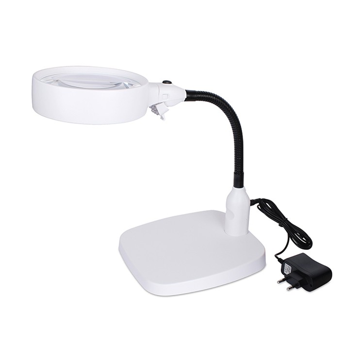 Led Aydınlatmalı Masa Büyüteci